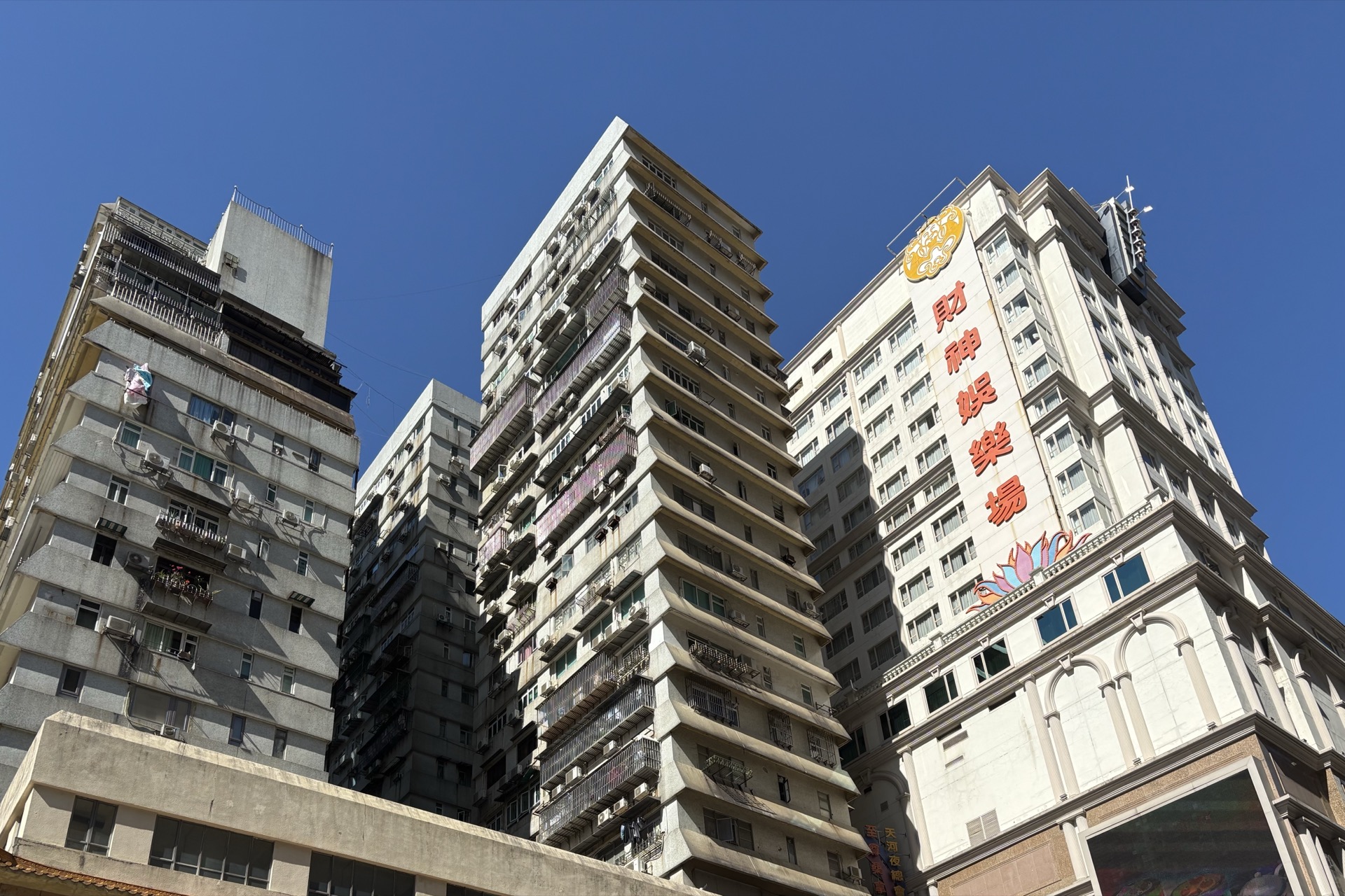 Betonová džungle Macaa