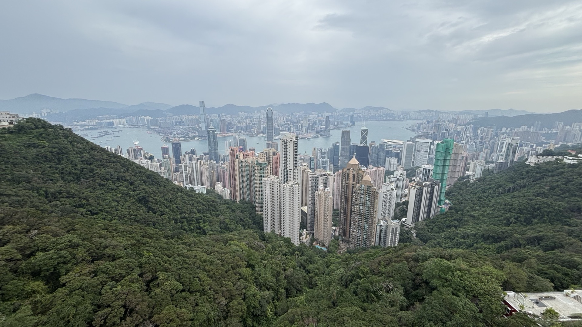 Panorama z Victoria Peak
